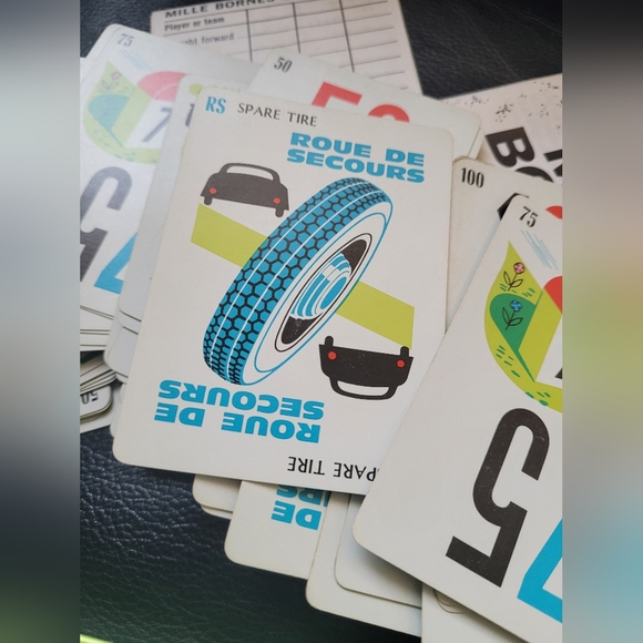 SOLD-Mille bornes card game - Picture 3 of 4